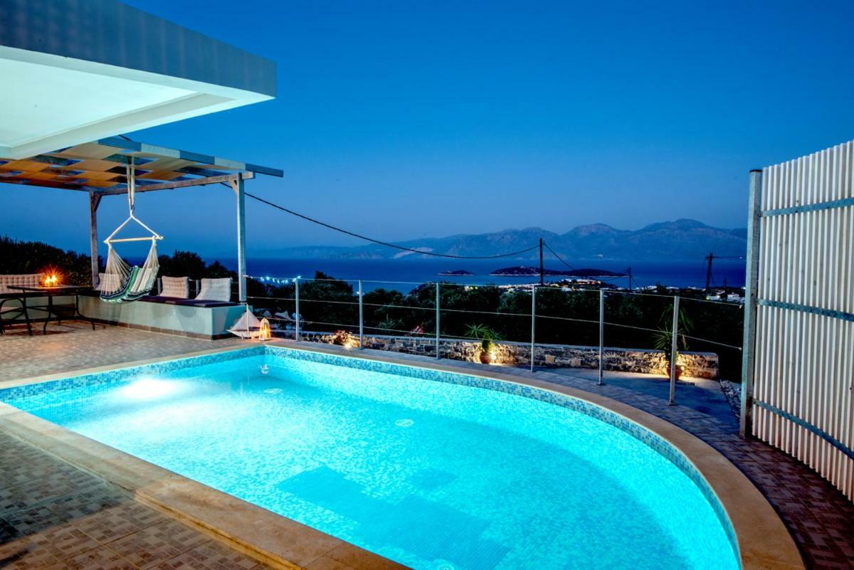 Villa Dafni Agios Nikolaos Exteriör bild